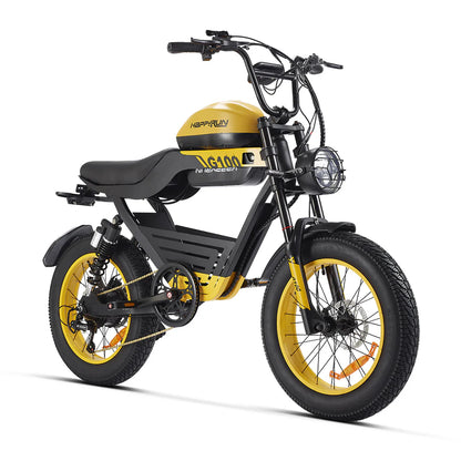 HappyRun G100 Electric Bike 2000W Dual Batteries Long Range Motorcycle