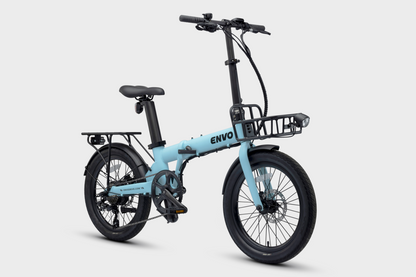 ENVO Lynx 20" Folding Electric Bike - Blue