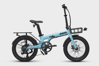 ENVO Lynx 20" Folding Electric Bike - Blue