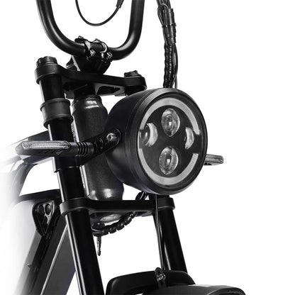 Happyrun Tank G60 Pro 2000W Moped Style Offroad Electric Bike Fat Tire