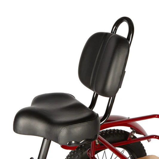 Comfort Saddle with Adjustable Backrest
