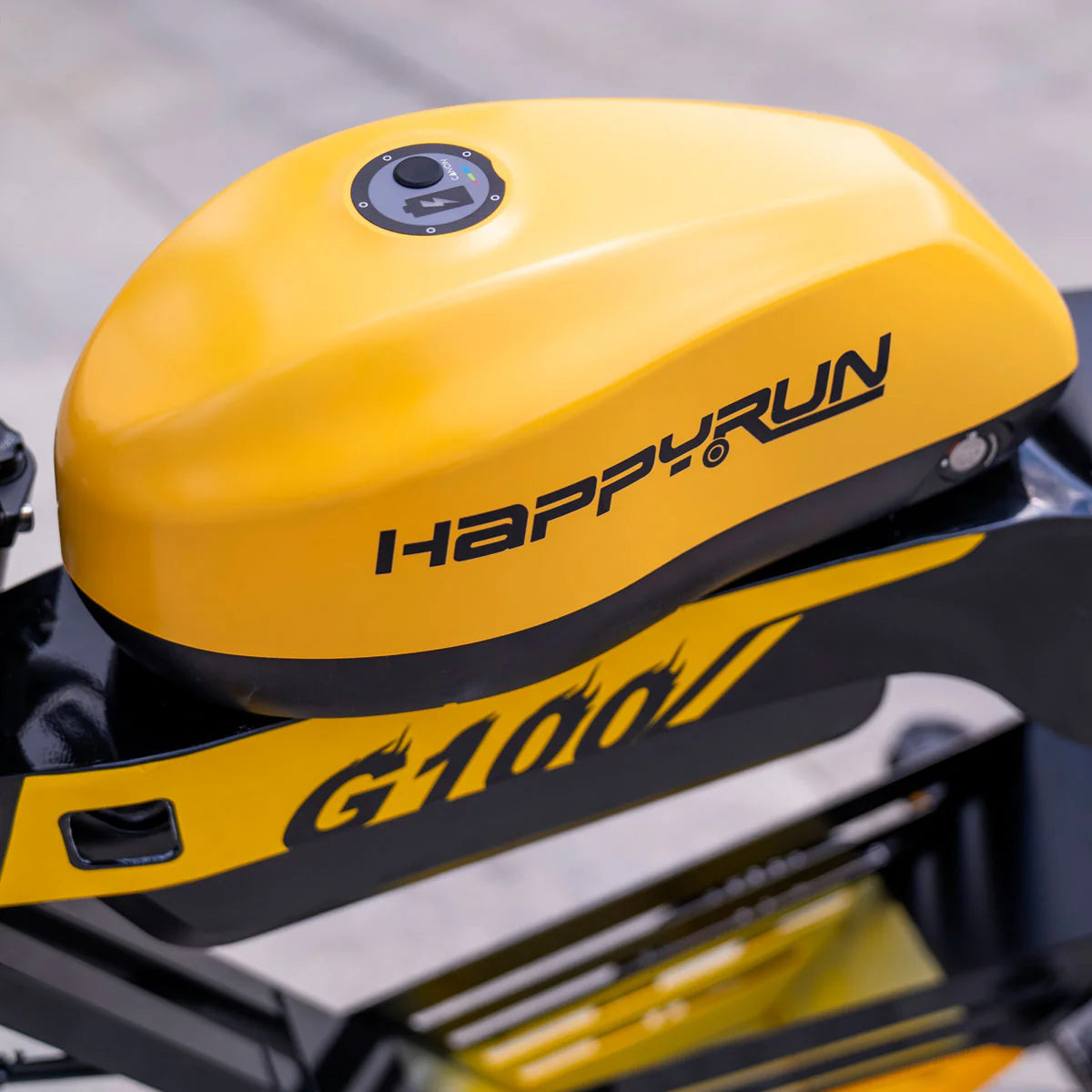 HappyRun G100 Electric Bike 2000W Dual Batteries Long Range Motorcycle