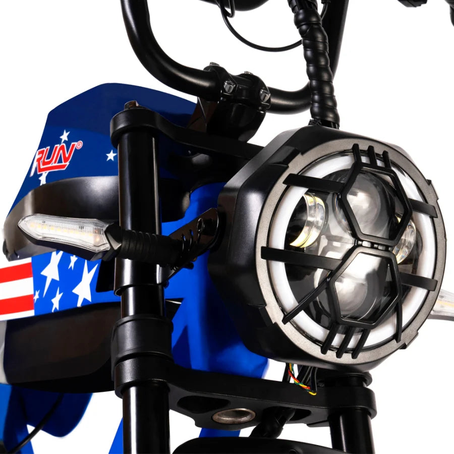 HappyRun G100 Electric Bike 2000W Dual Batteries Long Range Motorcycle