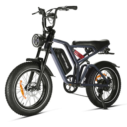 Happyrun Tank G60 1500W Electric Bike Fat Tire Dirt All Terrain