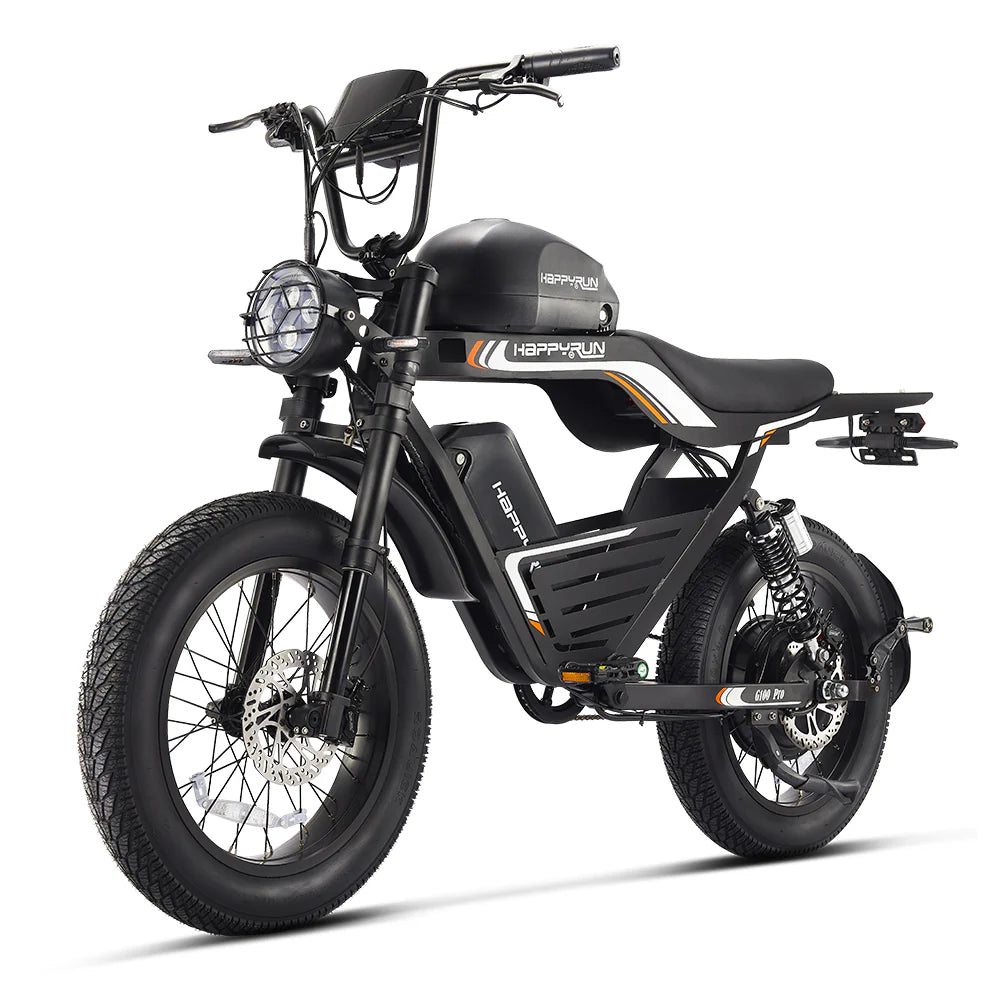 HappyRun G100 Pro 6000W Electric Bike Motorcycle